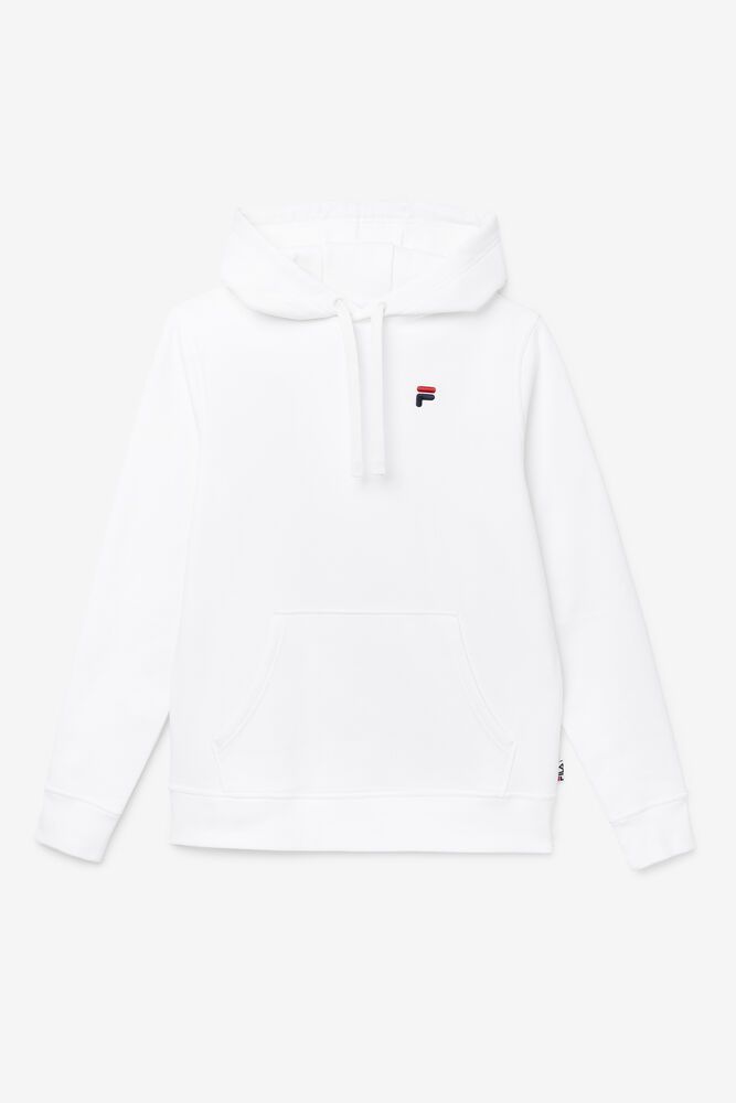 Fila Hoodie Godfrey Mens White - India TCA-257418